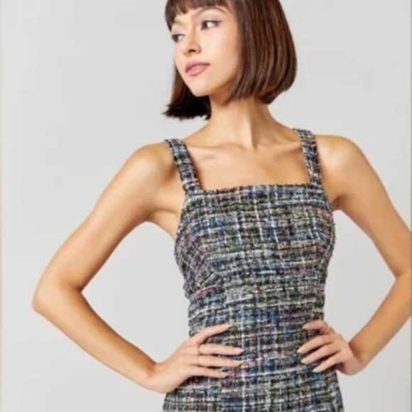 Tweed Mini Dress - Picture 1 of 3